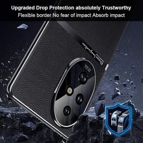 QUIETIP Case Compatible with Honor 200 Pro with Tempered Glass Screen Protector,Hard PC Protective Cover,Green in Saudi Arabia