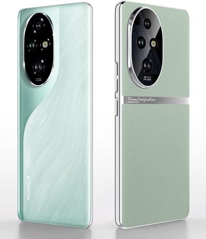QUIETIP Case Compatible with Honor 200 Pro with Tempered Glass Screen Protector,Hard PC Protective Cover,Green in Saudi Arabia