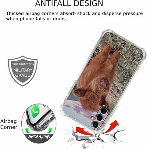 Black Halloween Clear Case for Samsung Galaxy A14 4G/5G,Pumpkin Skull Bat Pattern for Men Women,Trendy Transparent Soft TPU Bumper Case for Galaxy A14 in Kuwait