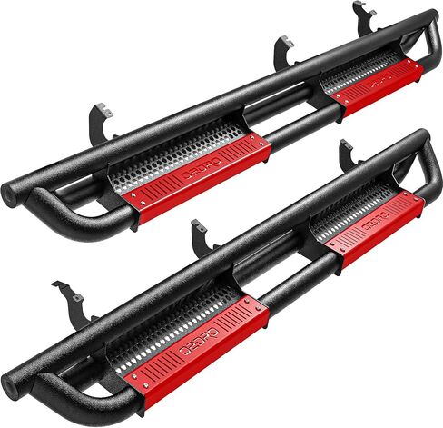 OEDRO 6.5'' Running Boards Compatible with 2021-2024 Ford Bronco 2 Door, Black Textured Side Step, Aluminum Alloy Nerf Bars in Kuwait