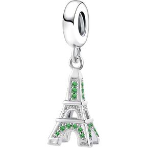 باريس برج ايفل سحر للأساور سحر جوهرة تناسب أساور قلادة سحر الأوروبي in Kuwait