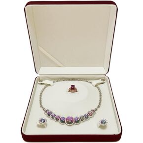 Classic Large Jewelry Package Box (Blue Pearl Necklace Box)