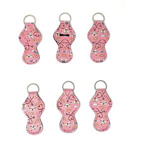 Nurse Gift for Women Bulk, RN Keychain, Graduation Present for Nursing Student- Set of 6