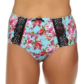 MIERSIDE Women's Floral Printed Brief Panty