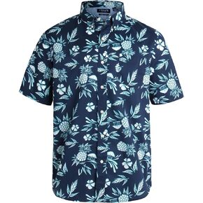 Chaps Men's Shirt - Classic Fit Short Sleeve Button Down Collared Shirt (S-2XL)