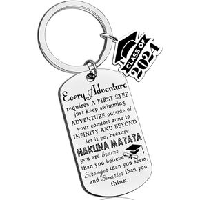 سلسلة مفاتيح هدايا التخرج للنساء من اوبيورف، هدايا التخرج لعام 2024 في المدرسة الثانوية والماجستير والممرضات والطلاب والخريجين، حلقة مفاتيح رائعة للكريسماس in Kuwait