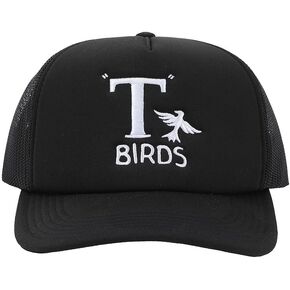 Grease T-Birds Logo Black Trucker Hat