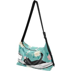 Leather Crossbody Bag for Women,Leather Crossbody Purse Leather Tote Bag Lady Shoulder Bag