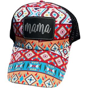 Mama Hat, Womens Hat, Baseball Cap, Gift for mom, Leopard Hat, New Mom Gift, Ponytail Hat, Mom Hat in Kuwait