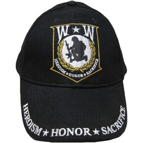 Wounded Warrior Embroidered Low Profile Cap