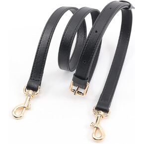 BAIXUEJI Genuine Leather Purse Strap Adjustable Replacement Crossbody Shoulder Bag Handbag