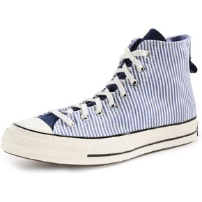 Converse Men's Chuck 70 Hi Hickory Stripe Sneakers