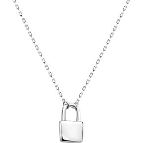 Sofia Milani - Women's Necklace 925 Silver - Lock Pendant - 50373 in Kuwait