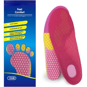 Gel Kid Insoles Kids Shock Absorbing Arch Support Silicone Material Insoles Good Feet Step Aid Toddler Big Kid