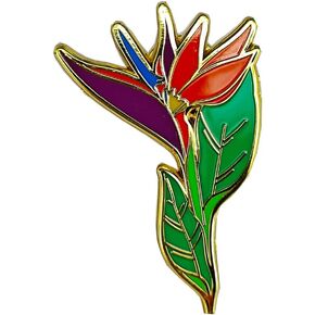 Ficsowy Flower Enamel Pin Badges for Backpacks, Hats, Jackets, Lanyards, Pins for Clothes, DIY Jewelry Making