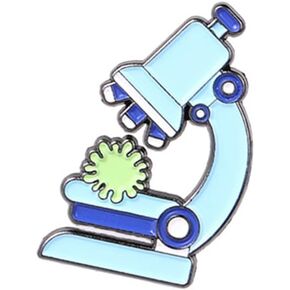 Scientific Experiment Equipment Two-tone DNA Science is Real Track Badge Jacket Gift Brooch and Pin