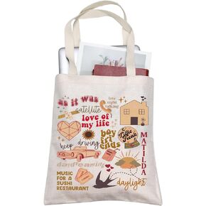 BLUPARK Singer Merch Singer Tote Bag Singer Album Inspired Gift Fans Gift Singer Album Gift Music Lover Gift HS Merchandise