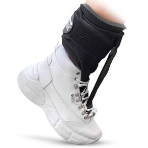 Foot Drop Support Brace, Lifts Drop Foot for Natural Walking, Adjustable Straps, Inserts in Sneakers & Boots, Dynamic Design for Strong, Comfortable Support, Optimal Fit & Balance