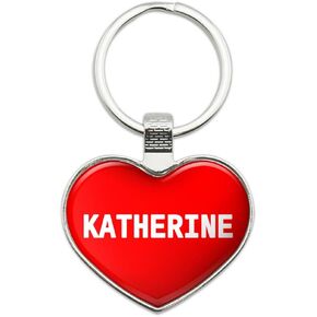 GRAPHICS & MORE Metal Keychain Key Chain Ring I Love Heart Name J-K - Jesus