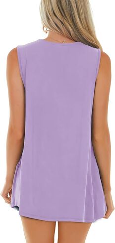 XIEERDUO Womens Summer Tops Cap Sleeves Eyelet Fabric Tshirts V Neck Tank Tops Loose Fit in Saudi Arabia
