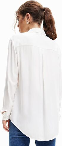 Desigual Women's Woman Woven Shirt Long Sleeve in Saudi Arabia
