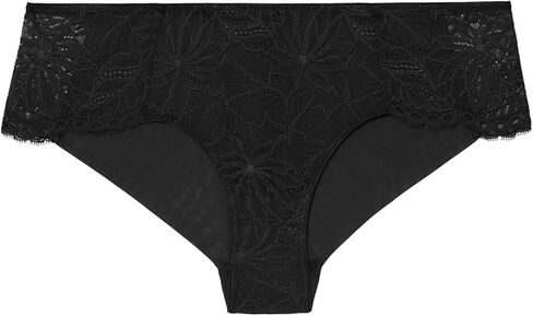 Simone Perele Women's Exotica Boyshort, Black, S in Saudi Arabia