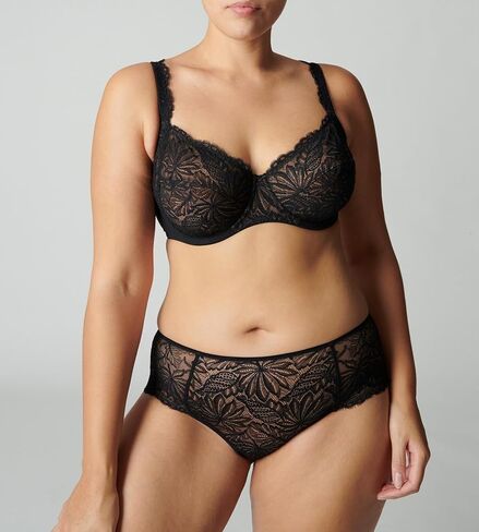 Simone Perele Women's Exotica Boyshort, Black, S in Saudi Arabia