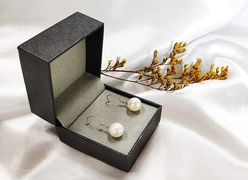 Pearl earrings S925 sterling silver pearl pendant earrings for women in Kuwait