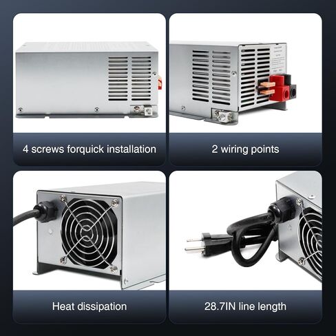 WF-9855 55 Amp RV Power Converter for Lithium Battery,Compatible with WF-9855,WF-9855-AD,WF-9855-LIS&Other WF-9800 Series Power Converter in Kuwait