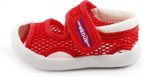 Toddler Boys Girls Unisex Baby Summer Sport Sandals Closed Toe Non-Slip Rubber Sole Pool Beach Mesh Sneakers Lightweight Outdoor Water Shoes in Kuwait