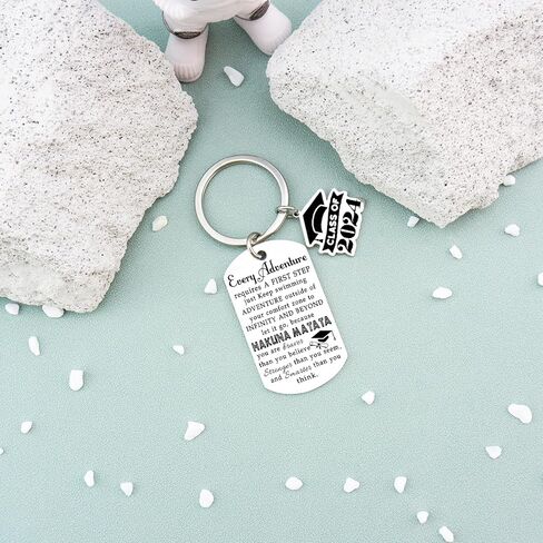 سلسلة مفاتيح هدايا التخرج للنساء من اوبيورف، هدايا التخرج لعام 2024 في المدرسة الثانوية والماجستير والممرضات والطلاب والخريجين، حلقة مفاتيح رائعة للكريسماس in Kuwait