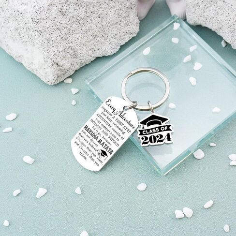 سلسلة مفاتيح هدايا التخرج للنساء من اوبيورف، هدايا التخرج لعام 2024 في المدرسة الثانوية والماجستير والممرضات والطلاب والخريجين، حلقة مفاتيح رائعة للكريسماس in Kuwait