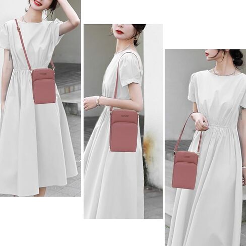 fannos Small Cell Phone Crossbody Bags For Women, Mini Over Shoulder Purse with Credit Card Slots Crossbody Purse For Women in Kuwait