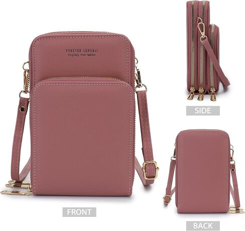 fannos Small Cell Phone Crossbody Bags For Women, Mini Over Shoulder Purse with Credit Card Slots Crossbody Purse For Women in Kuwait