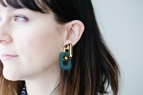 lianiser Acrylic Geometric Earrings, Fashion Acrylic Square/Hoop/Triangle/Chain Rectangle Statement Drop Earrings for Women girls Dangle in Saudi Arabia