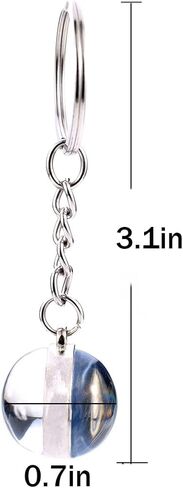 Keychain for Women Key rings, Circle Metal Keyring Girls Round Keyring in Saudi Arabia