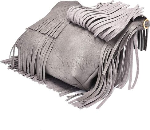 حقيبة كروس نسائية من CHIC DIARY مصنوعة من الجلد ومزودة بشراشيب وحقيبة يد بمقبض in Kuwait