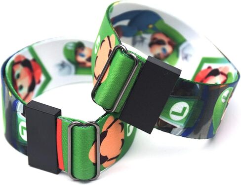 TLDXDOU Anime Supe Mario Ribbon Bracelet, Cartoon Adjustable Wristband for Women, Men, Girls and Boys, no gemstone in Kuwait