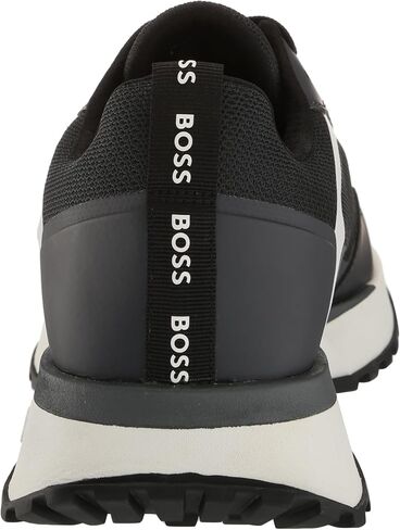 BOSS Men's Big Logo Mesh Mix Lace Up Sneaker in Saudi Arabia