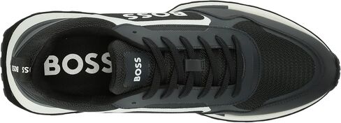 BOSS Men's Big Logo Mesh Mix Lace Up Sneaker in Saudi Arabia