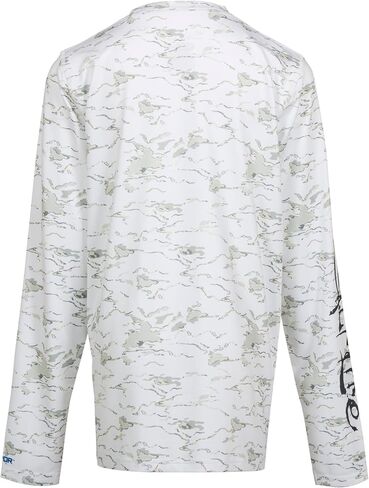 Salt Life Boys' Tactical Camo Youth Long Sleeve Performance Fit Shirt in Saudi Arabia
