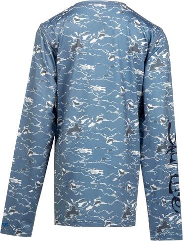Salt Life Boys' Tactical Camo Youth Long Sleeve Performance Fit Shirt in Saudi Arabia