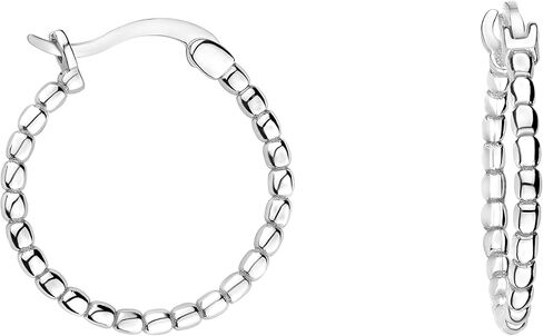 SOFIA MILANI - Women's Earrings 925 Silver - Ball Creole - E1574 in Kuwait