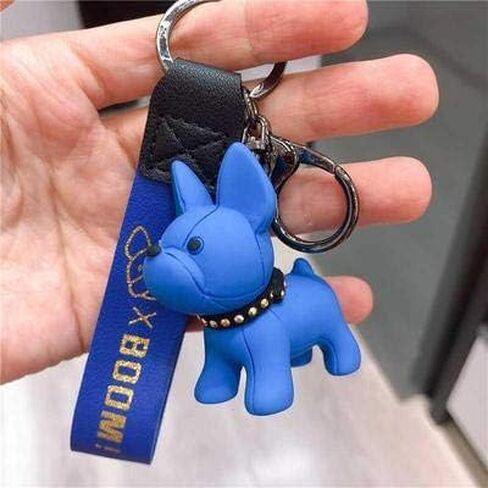 tenghong2021 Cute Dog Keychain Bulldog Key charm Bulldog Unique Gifts for Women Lovers in Saudi Arabia
