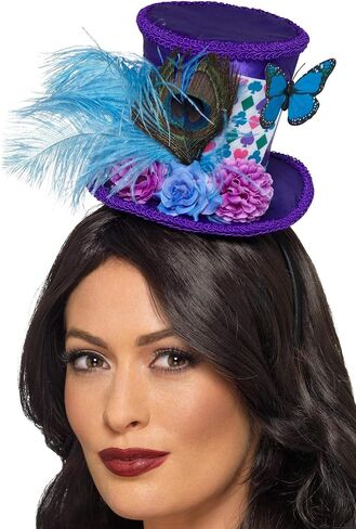 Mad Hatter Mini Feather Hat in Saudi Arabia