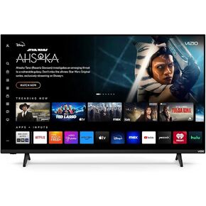 VIZIO V-Series 50 Inch 4K UHD LED Smart TV, Bluetooth Capable, with Dolby Vision HDR HDR10+ HLG, DTS Virtual X, Wifi 6 Dual-Band, HDMI VRR and IQ Active (V4K50C-0809) (Renewed)