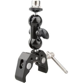 CAMVATE Crab clamp & Mini Ball Head Camera Mount for microphones - 1196