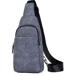 FSD.WG sling Backpack for Men Chest Bag Crossbody Shoulder Bags Travel Bag Purse for Men with Water Resistant