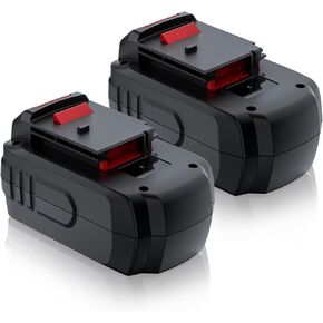 Bonadget Upgraded 2Pack 5000mAh Ni-Mh Battery Replacement for Porter Cable 18V Battery Compatible with Porter Cable 18 Volt PC18B PC18B-2 PCC489N Cordless Tools Battery