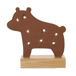 Little Love by NoJo White Llama Lighted Nursery Décor